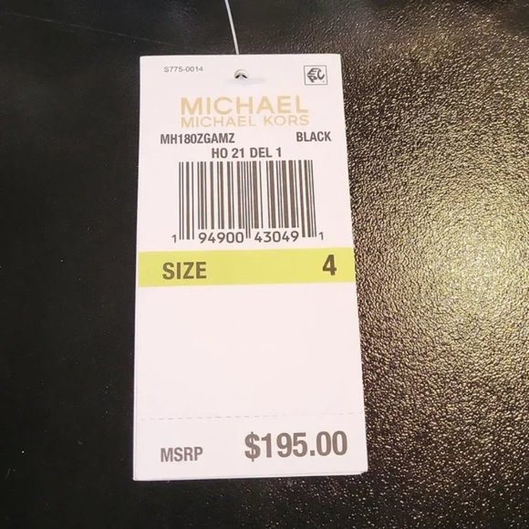 (NWT) Size 4, MICHAEL Micheal Kors Ostrich Feather Trim, Keyhole Back, Jumpsuit - Picture 4 of 4